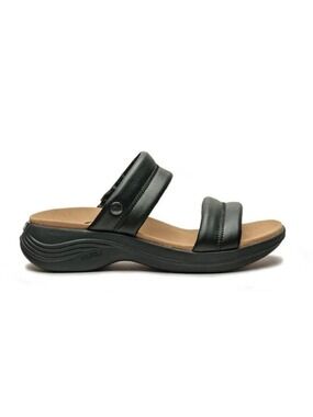 Women's Kuru Coda Mesa Sandals Black Beige size 12